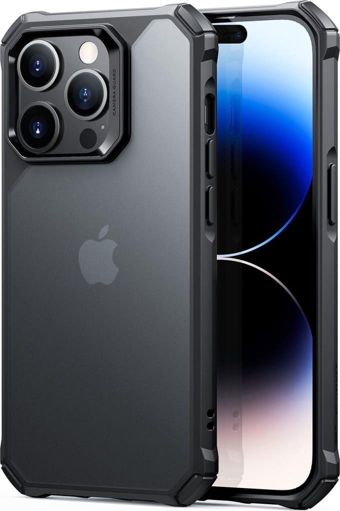 ESR Air Armor Apple iPhone 14 Pro Hoesje Back Cover Zwart
