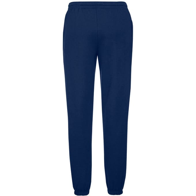 Fruit Of The Loom Heren Elastische Manchet Trainingsbroek / Joggingbroek (Marine)