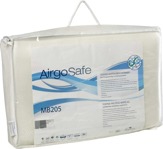 ABZ - Topper Airgosafe - 160x200 - Wit
