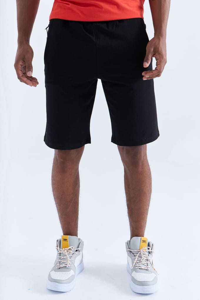 Heren Jersey Shorts Met Touwtje Taille