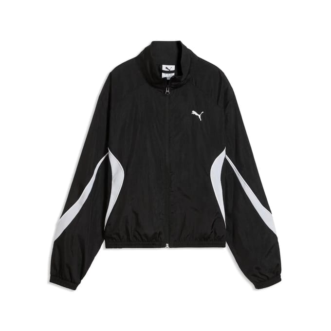 Silicone Logo Print Track Jacket Dames Puma