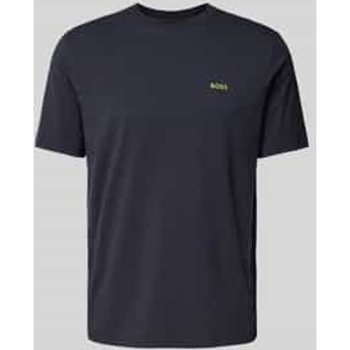 T-shirt met labelprint