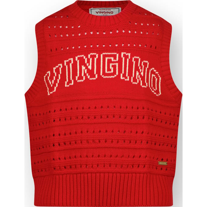 Vingino Girls Minny Pullover Fiery Red Größe: 10 | Strickjacken Outlet | kids | Rot