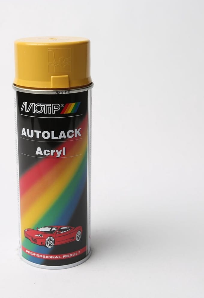 Motip 43430 - Autolak spuitbus - Geel - 400ml