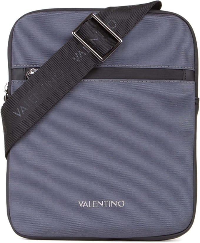VALENTINO Schoudertas Tron Crossbody Bag Antrac / Nero Grijs