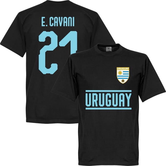 Uruguay Cavani 21 Team T-Shirt  - XXXL
