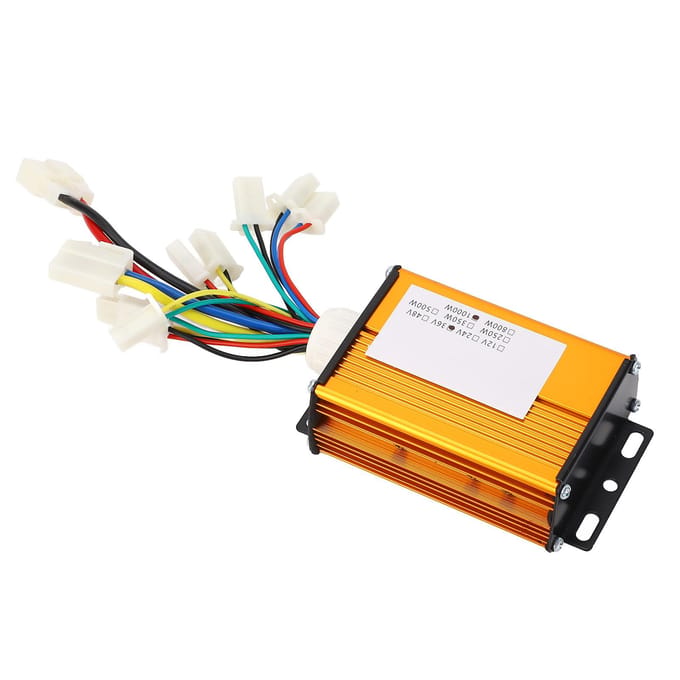 36V 1000W Geborstelde Controller Motorsnelheidsregelaar Aluminiumlegering Hoogvermogen Borstelmotorregeling white