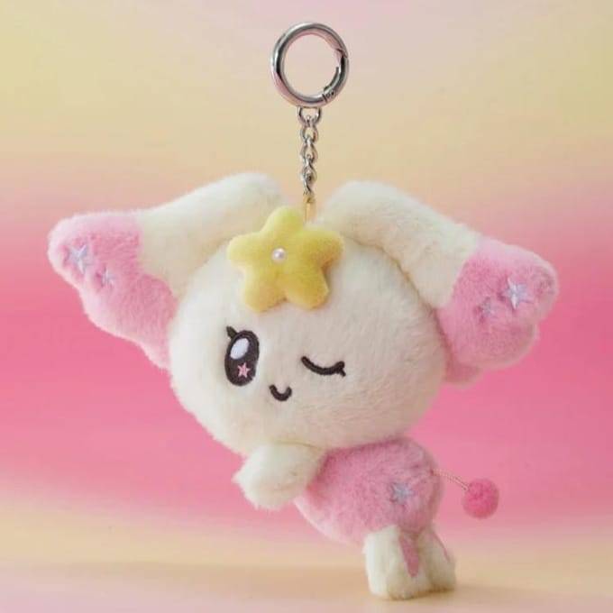 ATEEZ - [MIGHTEEZ Wonder Room] fee Pluche Sleutelhanger DDANGYO (YEOSANG) beige