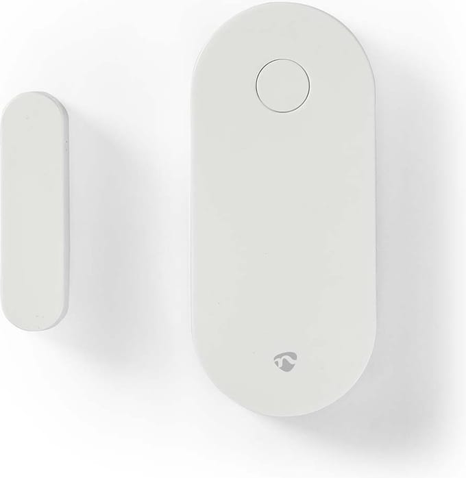 Nedis SmartLife Slimme Deur/Raam Sensor - Zigbee 3.0 - Batterij Gevoed - Android / IOS - Wit
