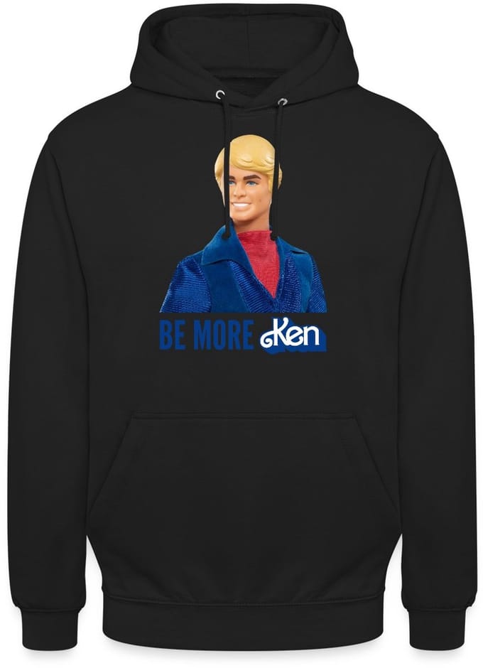 Barbie Design Met Ken Hoodie Unisex