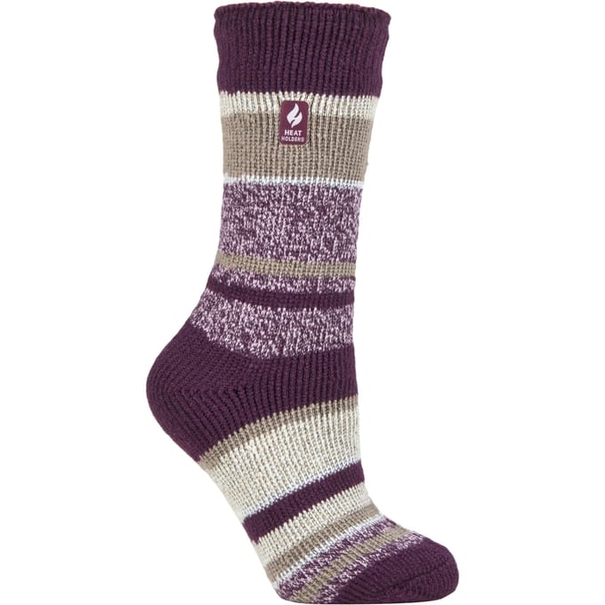 Heat Holders Dames Dikke Warme Thermische Sokken - Plum (Provence)