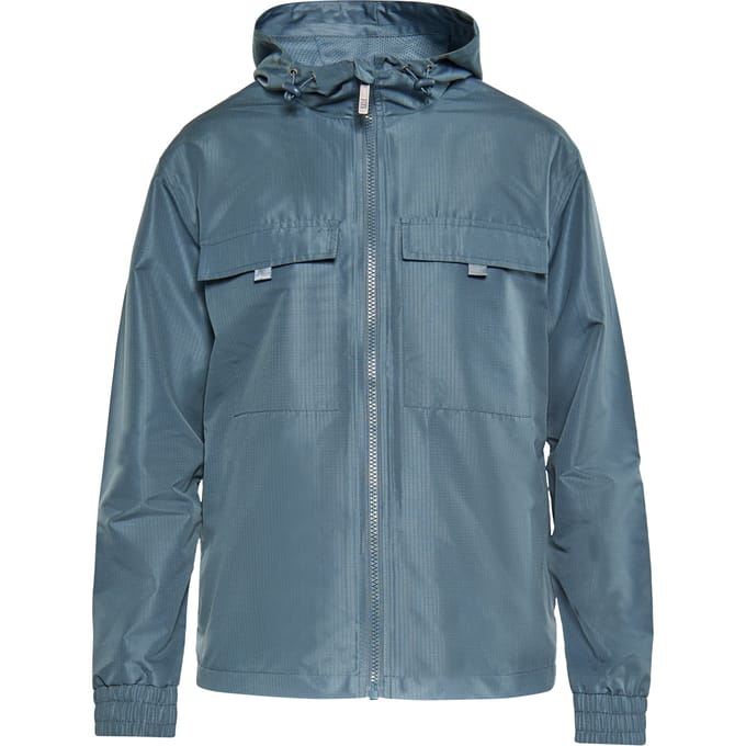 Mo Anorak Heren Grijs-blauw