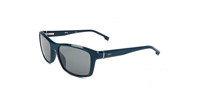 Hugo Boss BOSS 1374/S Matte teal 56/18/140 MAN Zonnebrillen