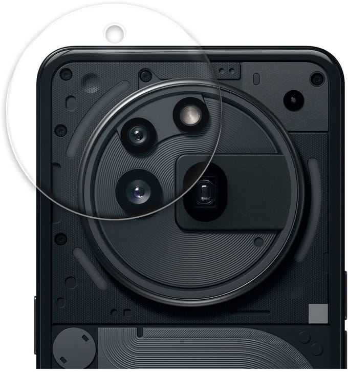 Rosso Camera Protector Geschikt voor Nothing Phone (3a) Pro | Camera Lens Bescherming | Case Friendly | Ultra Dun Glas | Transparant