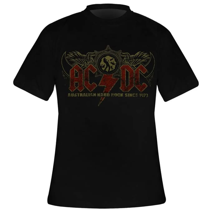 AC/DC - Oz Rock Heren T-shirt - XL - Zwart
