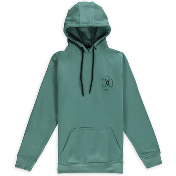 Aspact  Circle Hoodie Beryl Green Größe: XL | Kaputzenpullis Outlet | Unisex | Grün
