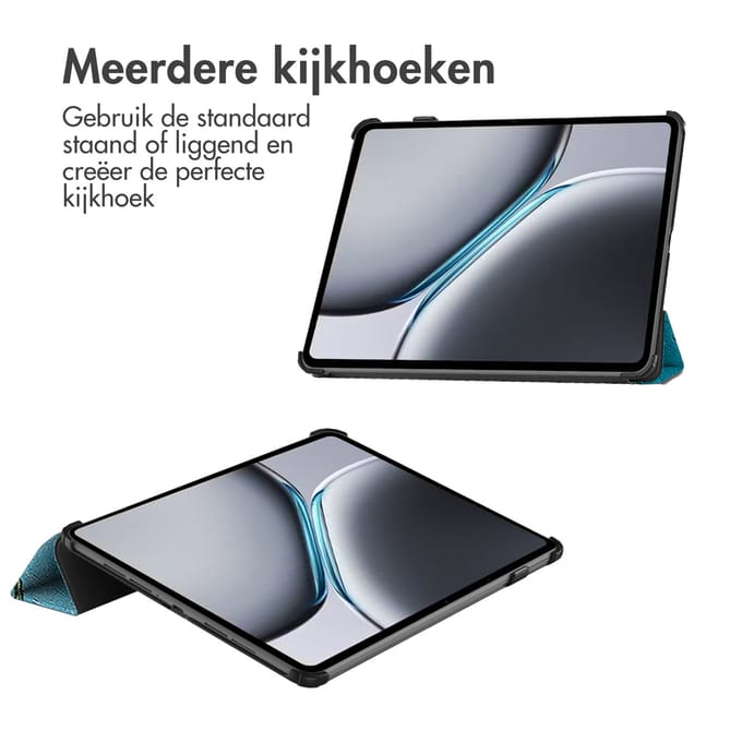 imoshion Design Trifold Bookcase voor de OnePlus Pad 2 - Green Plant