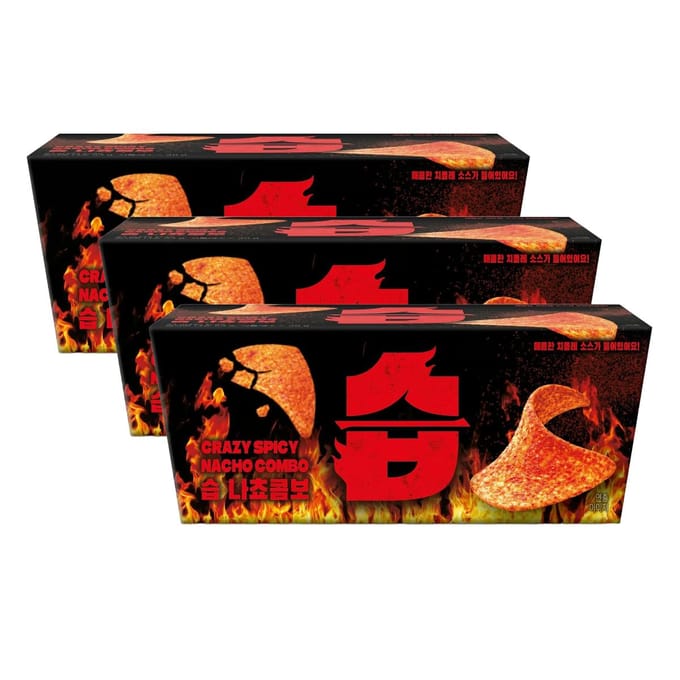 CJ Seup Nacho Combo Knapperige Nacho Chips met Hartige Dip 93g Pak van 3 black