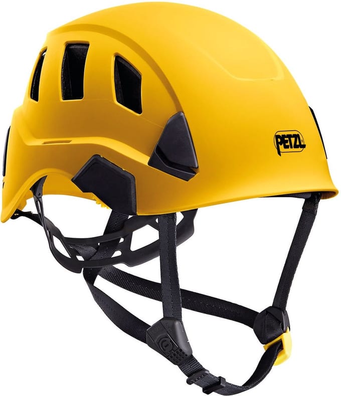 Petzl Strato vent - geventileerde veiligheidshelm - geel
