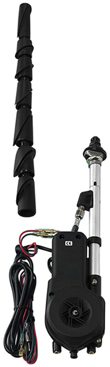 Antenne AM/FM inbouw Electrisch + 8 kopsets 1.5 mtr