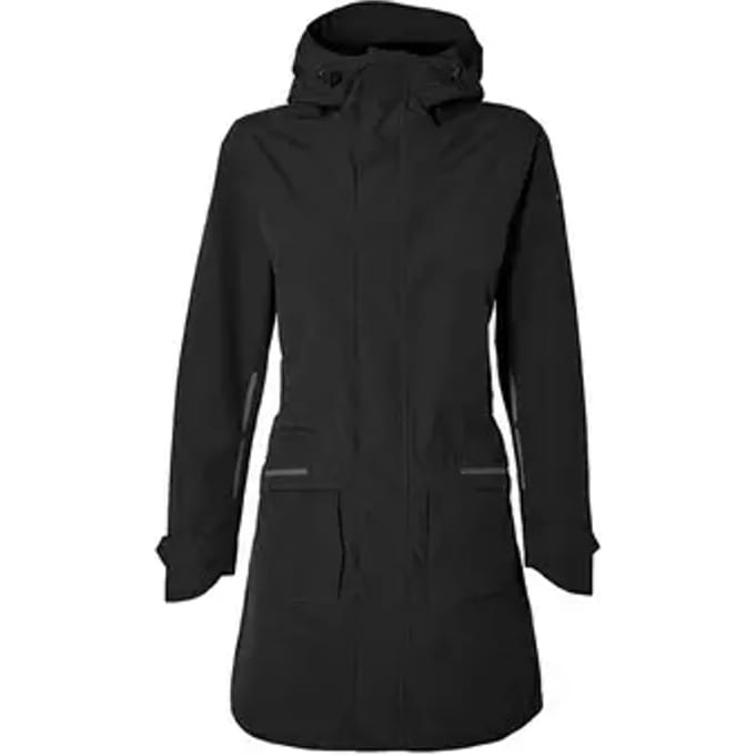 Basil Mosse Dames Parka - Jet Black - Maat S