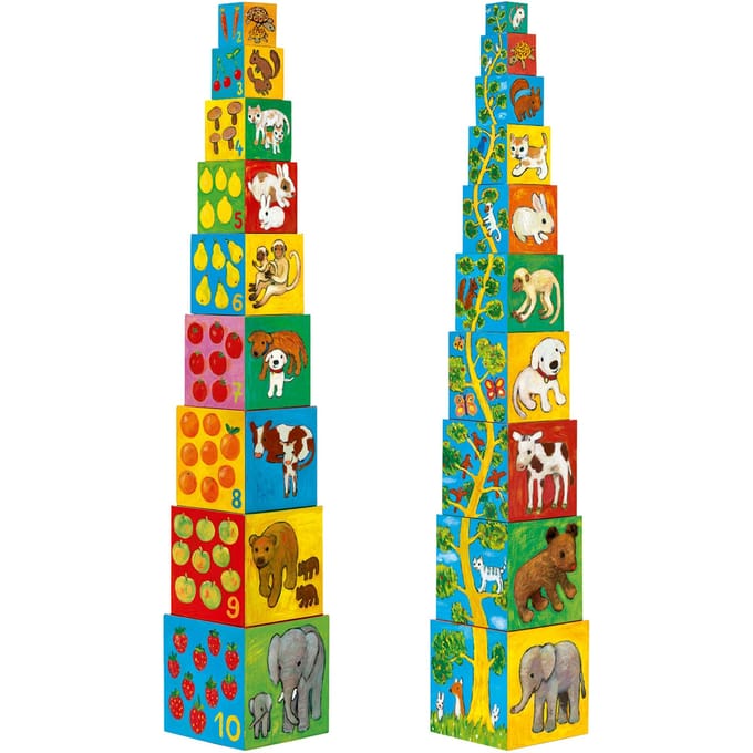 DJECO stapeltoren friends 12 mnd+