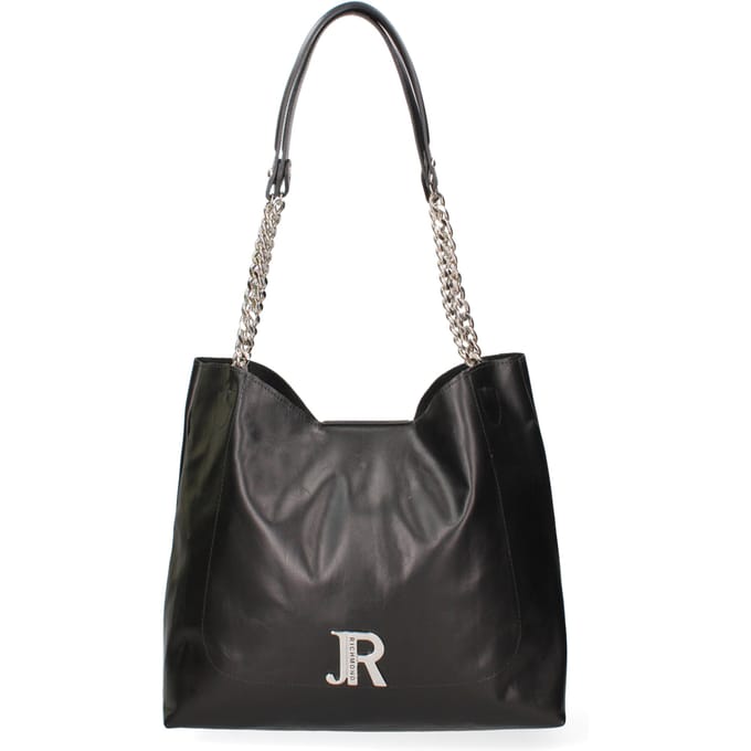 John Richmond schoudertas Vrouwen BLACK AND SILVER