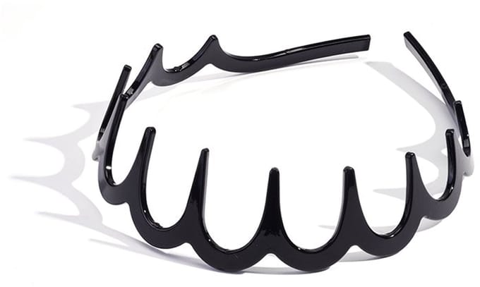 Haarbanden gemengde kleur dagelijkse pc dagelijkse accessoires - Zwart