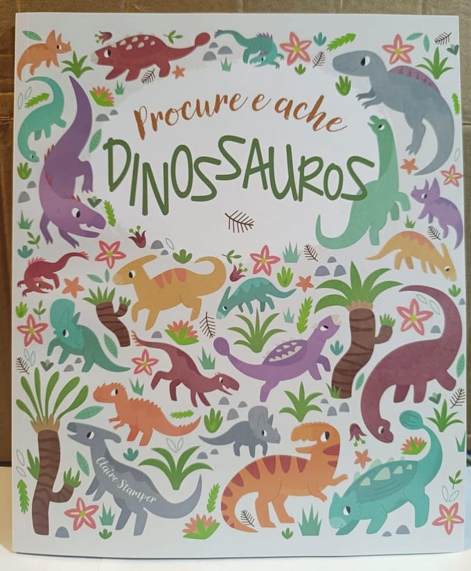 Zoek en Vind Boek Dinossaurussen - Groot Prentenboek voor Kinderen