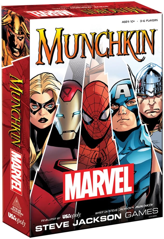 USAopoly Munchkin - Marvel Edition (EN)