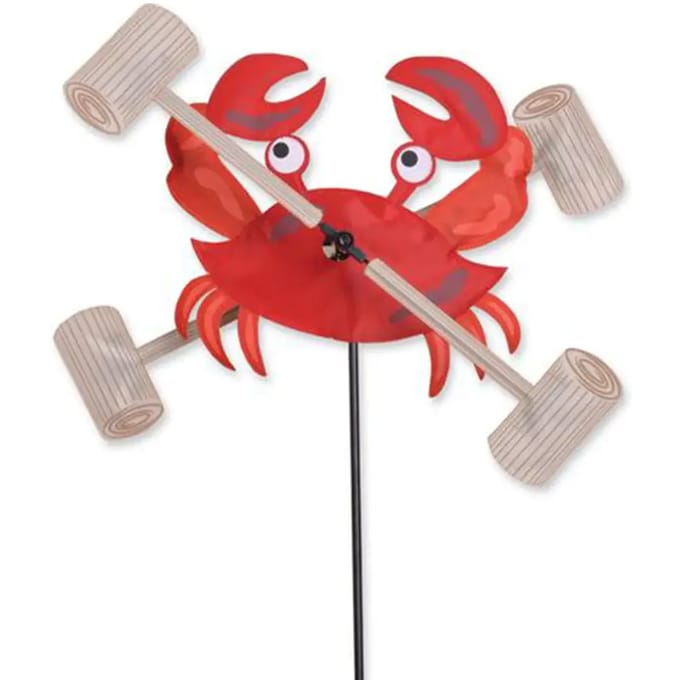 Windwijzer Premier Kites 12 In. Whirligig Spinner- Crab