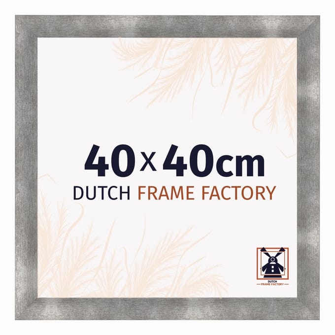 Fotolijst 40x40 cm - MDF - Metaal Vintage - Praag