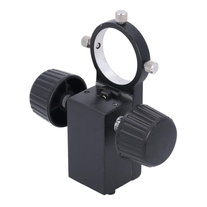 50mm Stereo Microscoop Kop Houder Aluminiumlegering Focusseerbeugel Accessoire voor 50mm Zuilarm black
