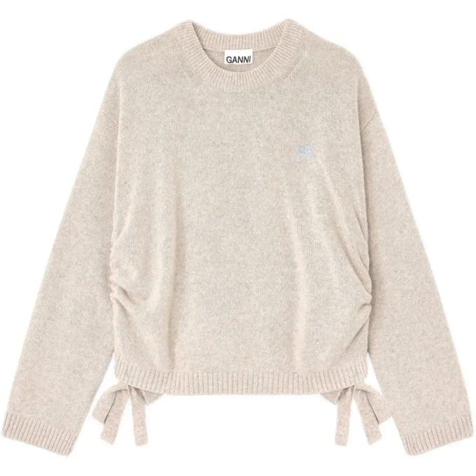 Ganni Shirts Beige