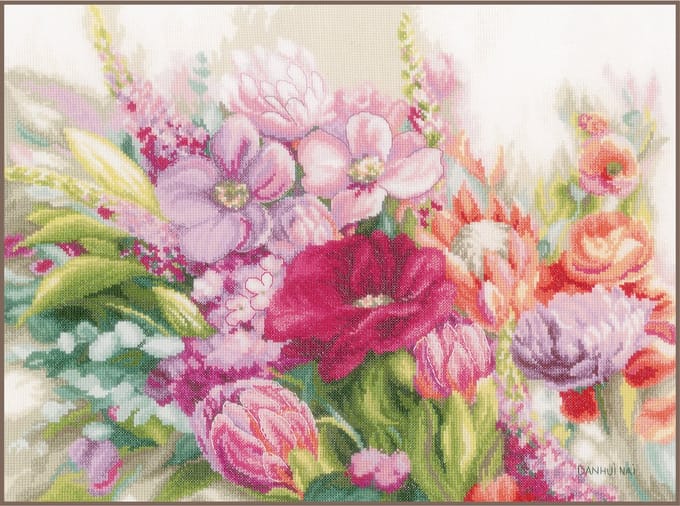 Lanarte - Telpakket kit - Bright Florals - PN-0205167