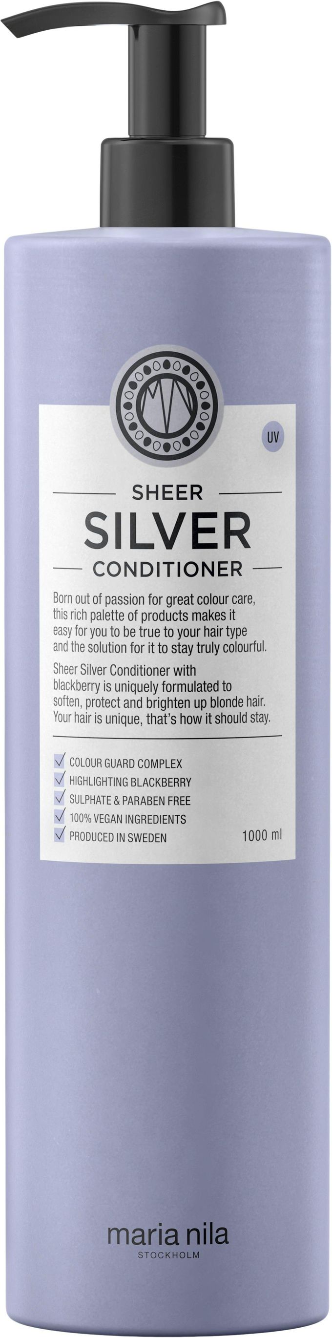Maria Nila Sheer Silver Conditioner Kleurconditioner Dames 1000 ml
