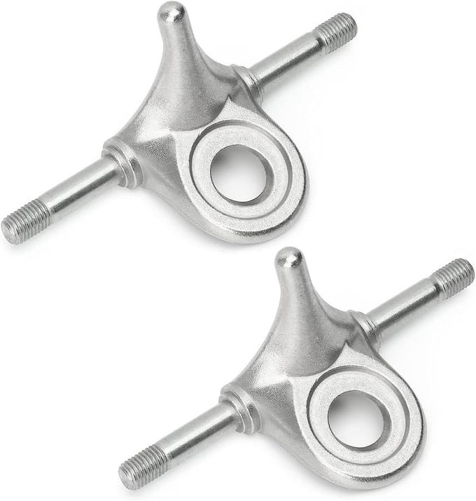 1 Paar Roller Skate Triangle Trucks, Roller Skate Plate Vervanging Double Action Trucks Rolschaatsen Accessoires Onderdelen