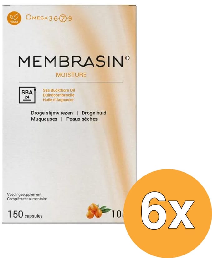 6x Membrasin Omega 7 (150 capsules)