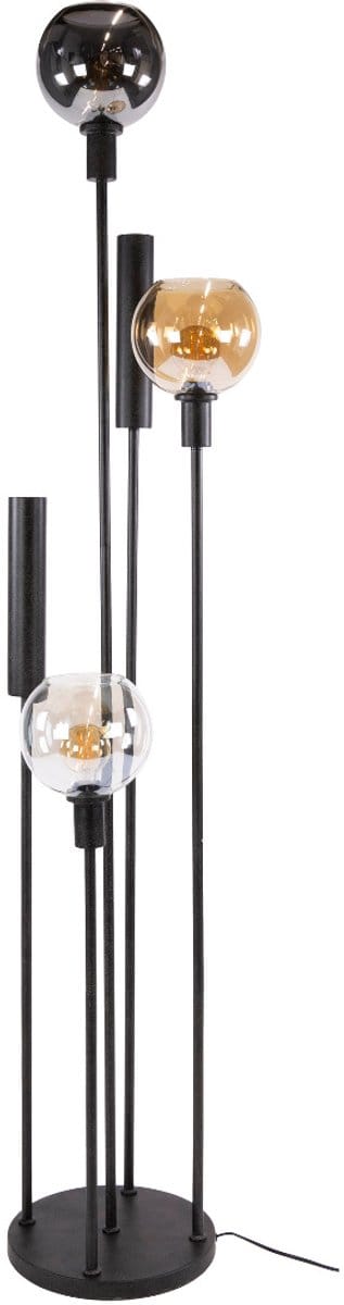Fraaai - Bruno vloerlamp 5-lichts - zwart
