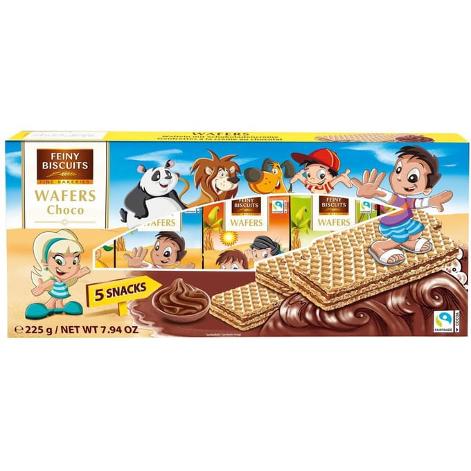 Feiny Biscuits Gaufrettes Kinder 5 x 45 g