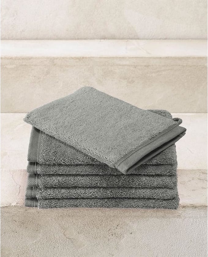 De Witte Lietaer Excellence Steel Grey Washandje