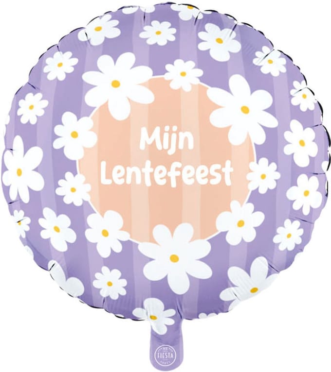Globos Foil Balloon 18 Inch Round Daisies My Spring Celebration