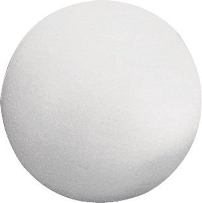 30x Piepschuim ballen/bollen van 3 cm hobby vormen figuren artikelen