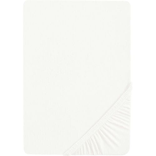 BIBERNA Jersey hoeslaken (Wit, 90-100 x 200 cm)
