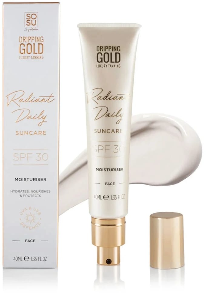 Dripping Gold | Radiant Daily Moisturiser SPF30 - 40ml - Vegan