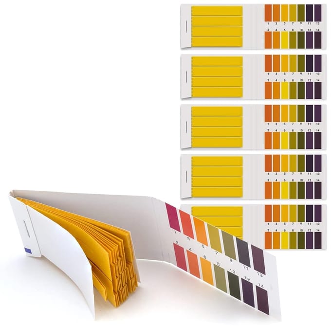 Dailygoods- pH Teststrips 1-14 - Set van 400 - Lakmoes