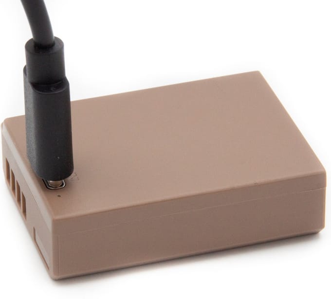 ChiliPower accu LP-E10 USB-C versie voor Canon - 1150mAh