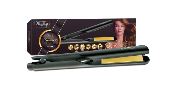 ID Italian IDETWISTPREMIUM haarstyler Stijltang Warm Groen