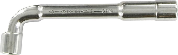 BAHCO gebogen soksleutel 28M, 10 mm, chroom vanadium | 28M-10