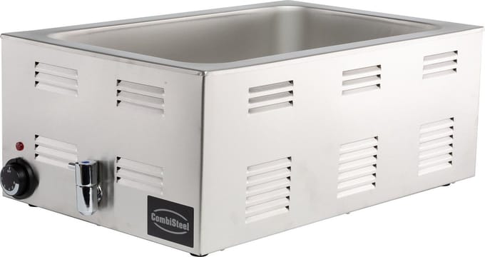 Professionele Bain Marie Met Aftap | Combisteel | 7476.0015 | Horeca